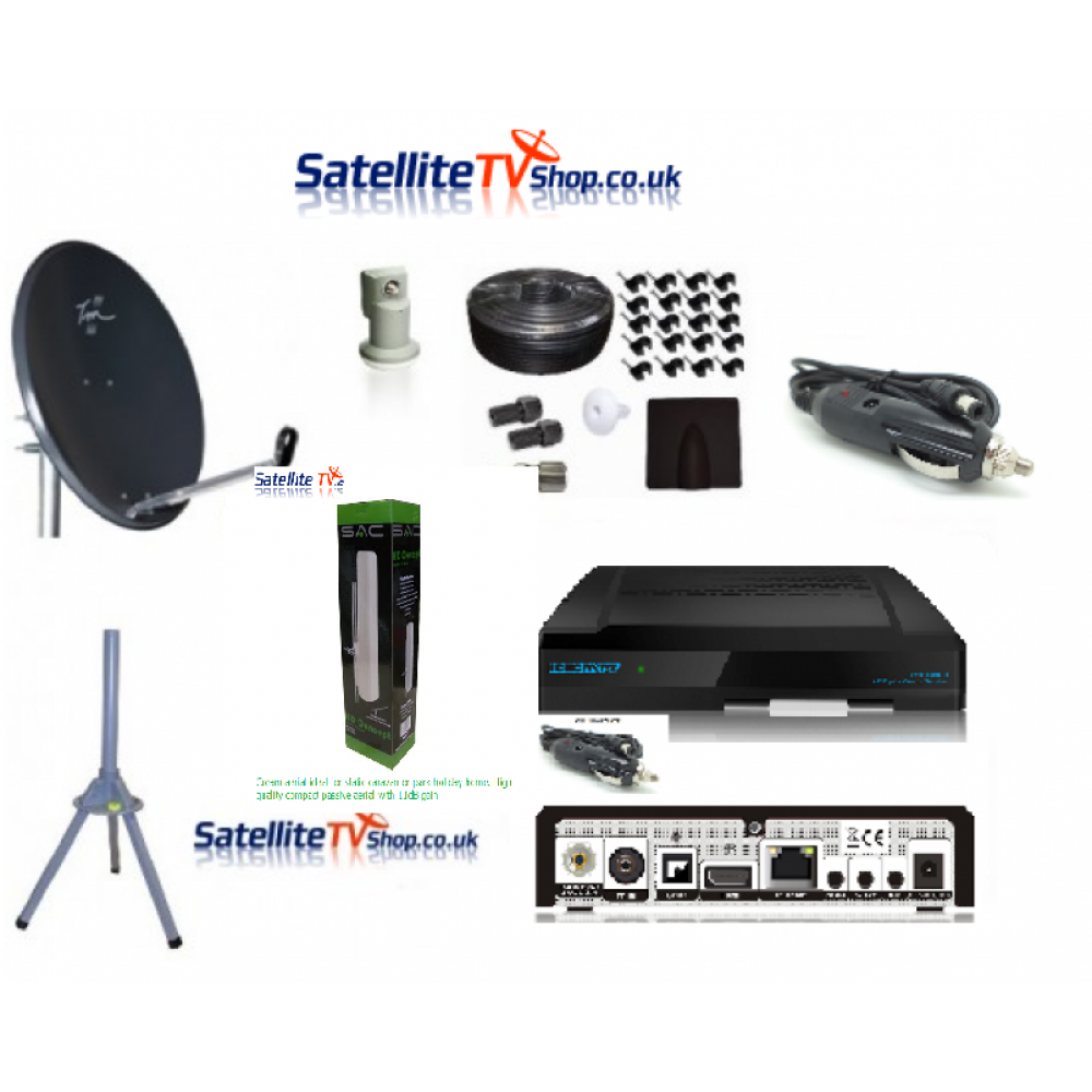 Caravan HD Satellite + Freeview TV System £258.95 Satellite TV Shop UK